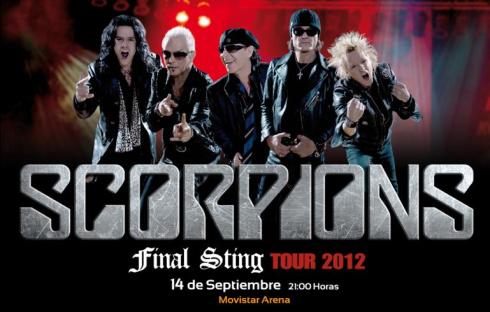 SCORPIONS en Chile | iRock.CL