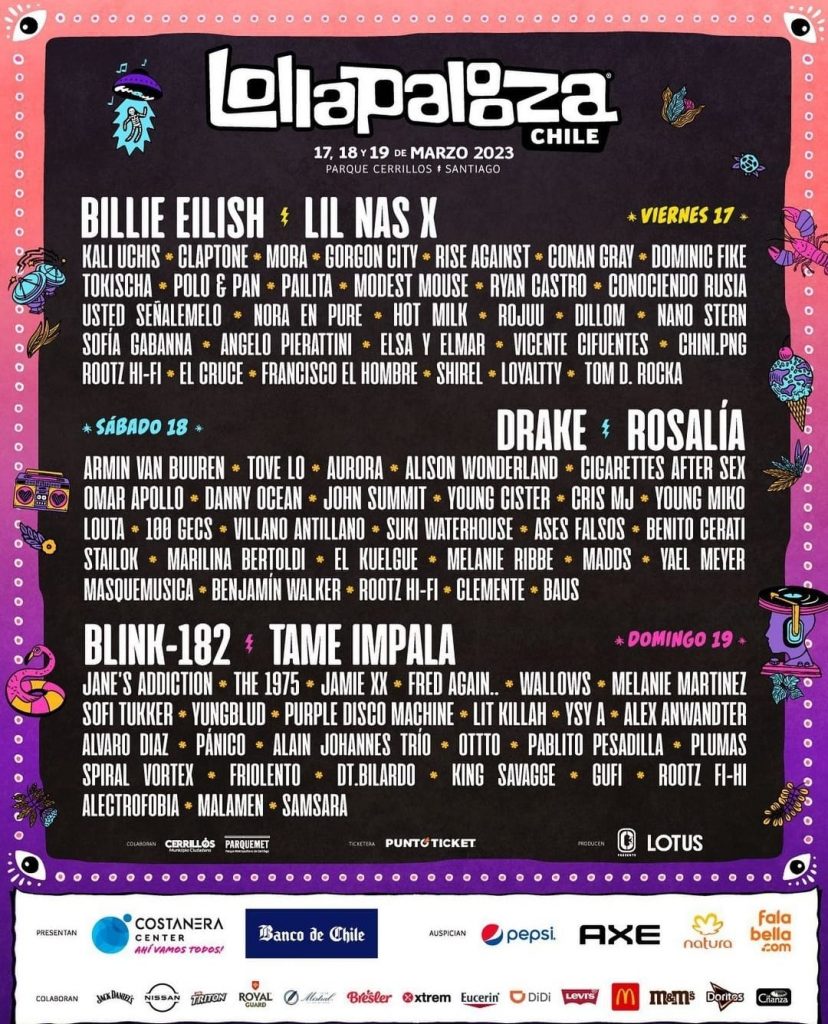 Lollapalooza, un poco de historia en un país al fin del mundo iRock.CL